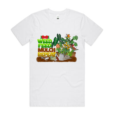 Weed Feed Mulch Repeat (yellow) organic unisex Thumbnail